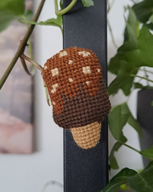 Aimant brodé, Esquimau au chocolat